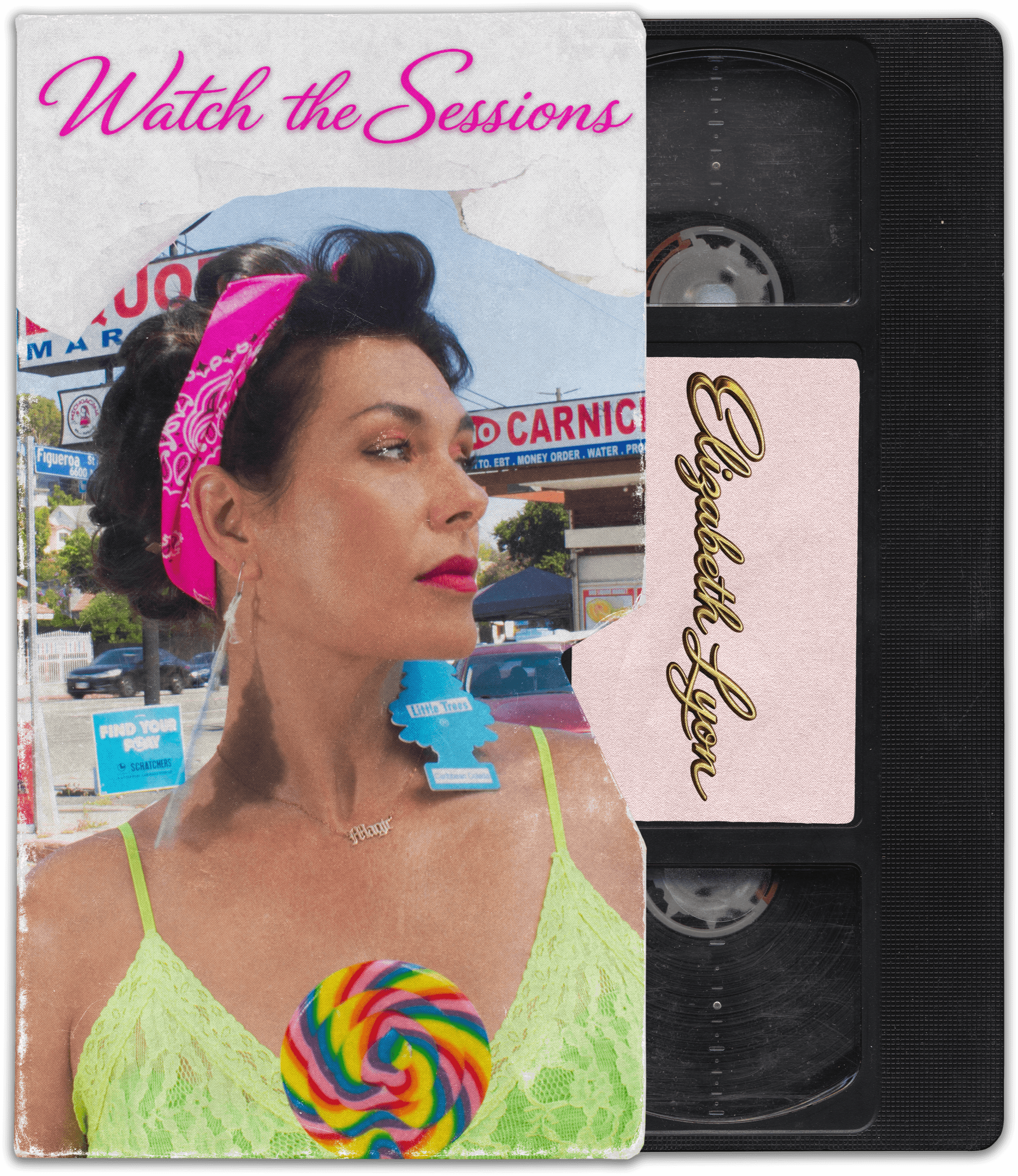 Watch the Sessions — Elizabeth Lyon VHS artwork